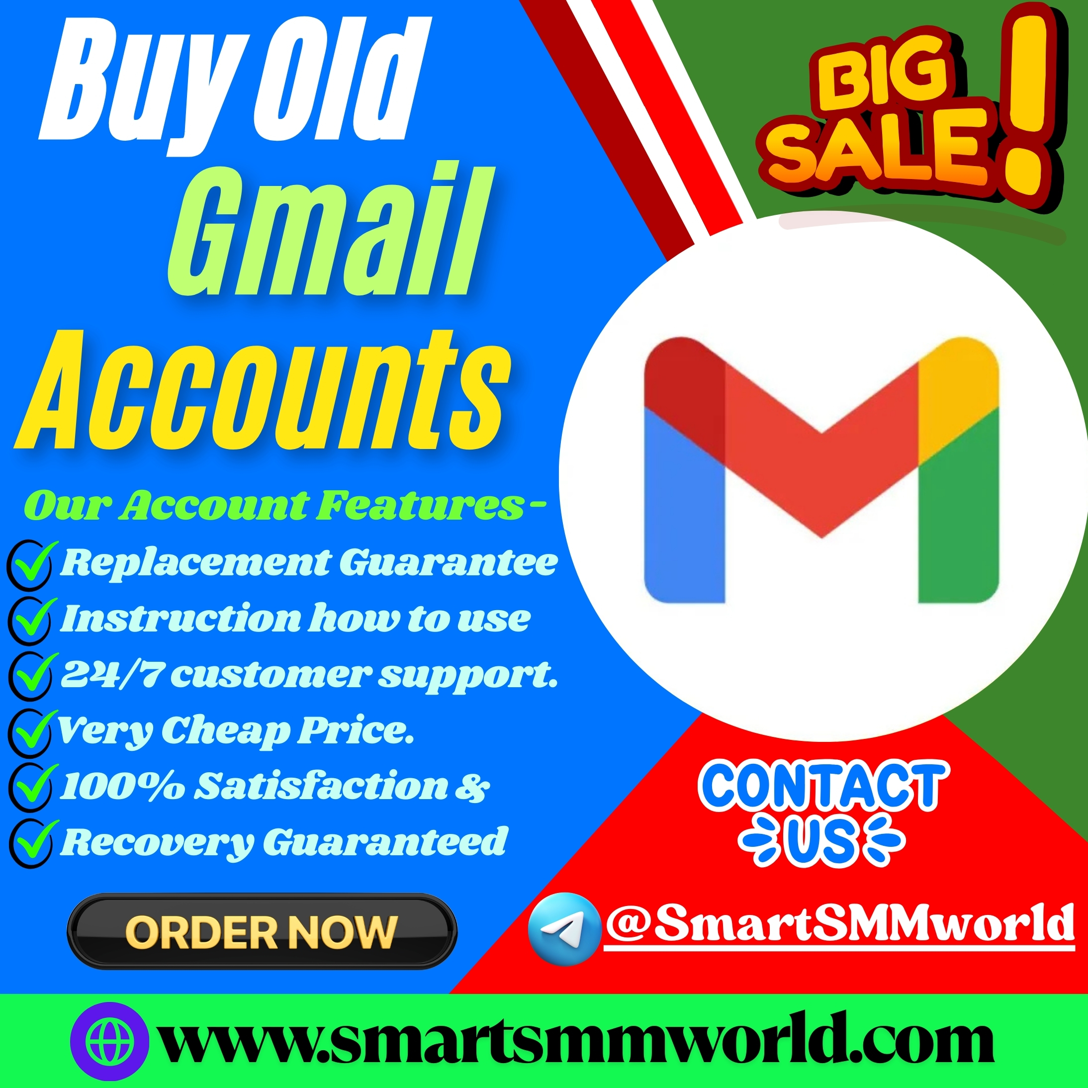 Buy Old Gmail Accounts