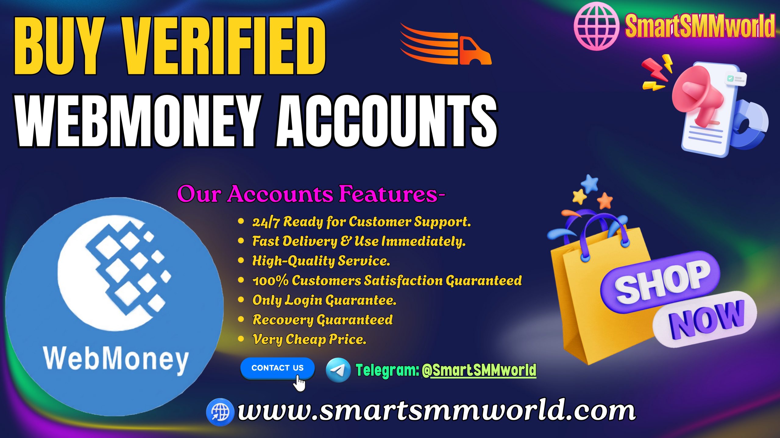 Buy Verified WebMoney Accounts