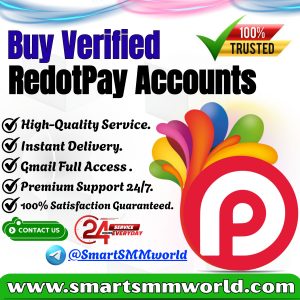Buy Verified RedotPay Accounts