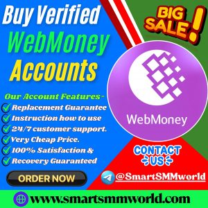 Buy Verified WebMoney Accounts