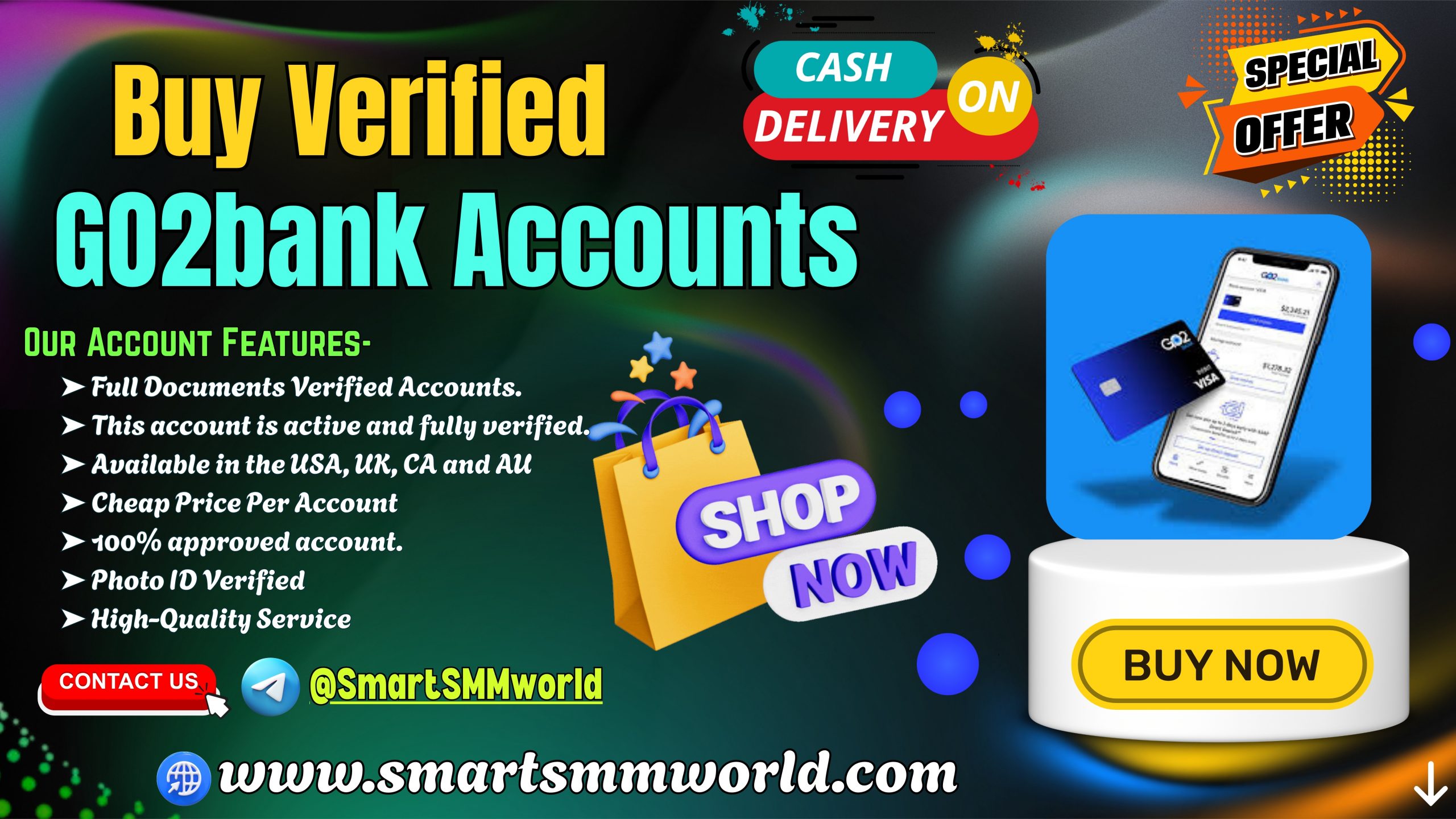 Buy Verified GO2bank Accounts