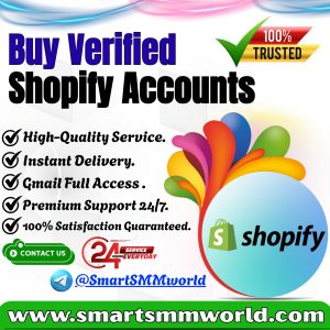 Buy Verified Shopify Accounts