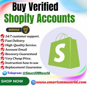 Buy Verified Shopify Accounts